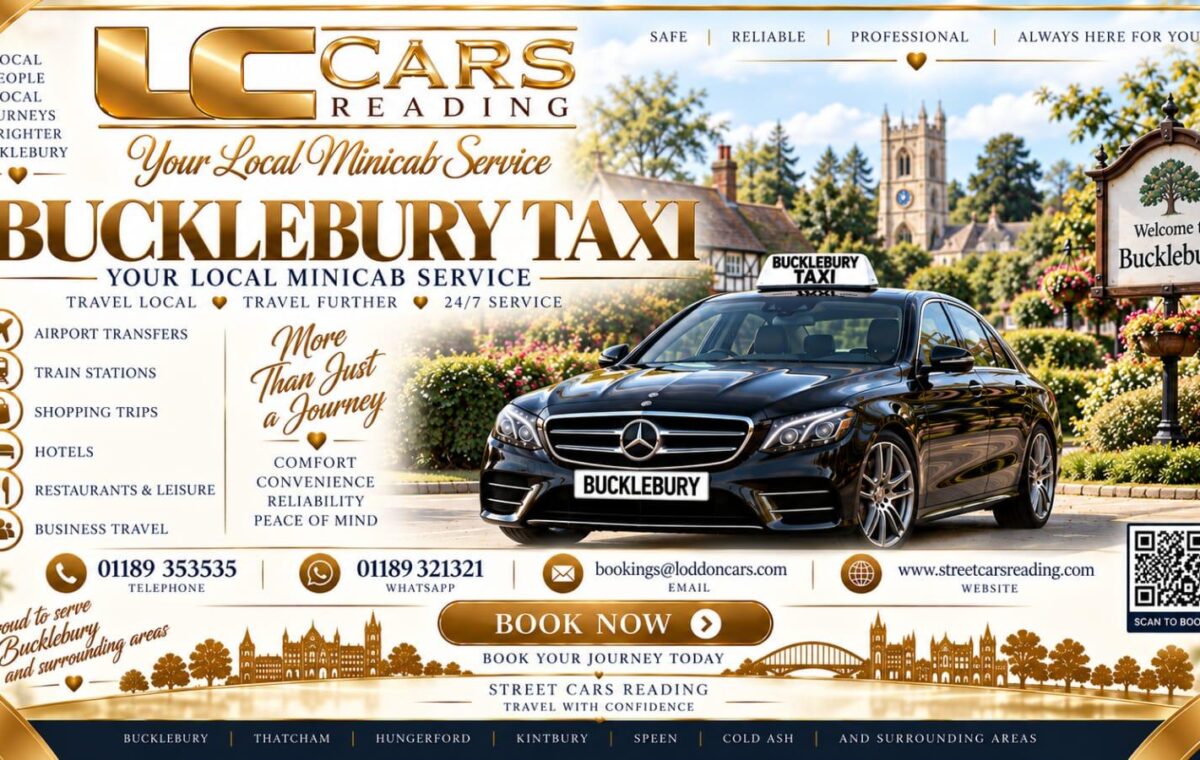 Bucklebury taxi for local and wedding transport