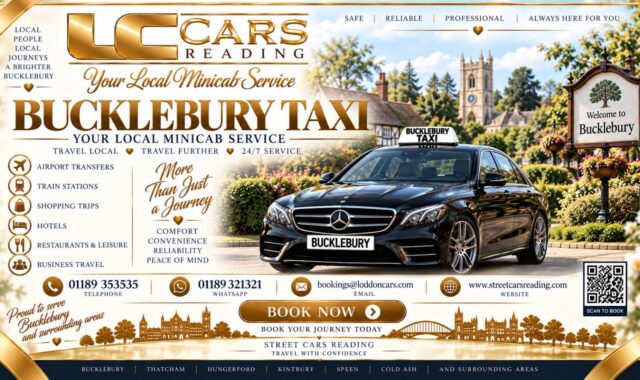 Bucklebury taxi for local and wedding transport