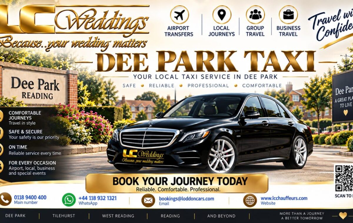 Dee Park taxi for local and wedding transport