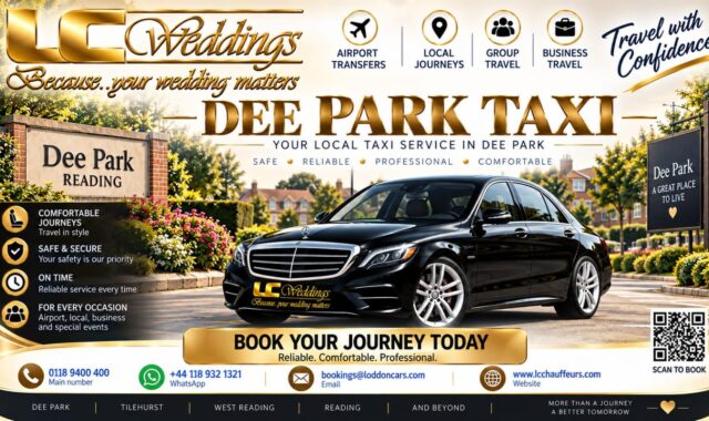 Dee Park taxi for local and wedding transport