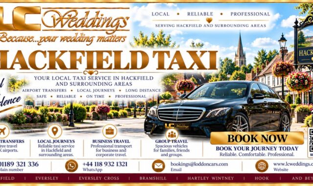 Heckfield taxi for local and wedding transport