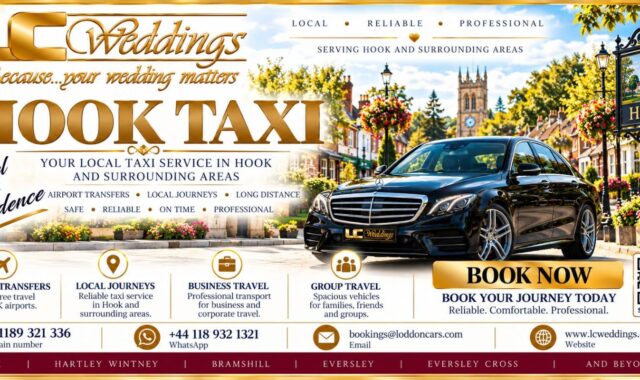 Hook taxi for local and wedding transport