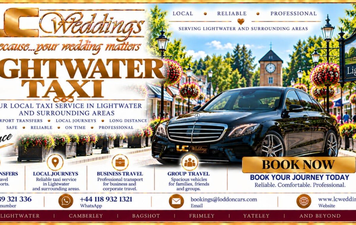 Lightwater taxi for local and wedding transport