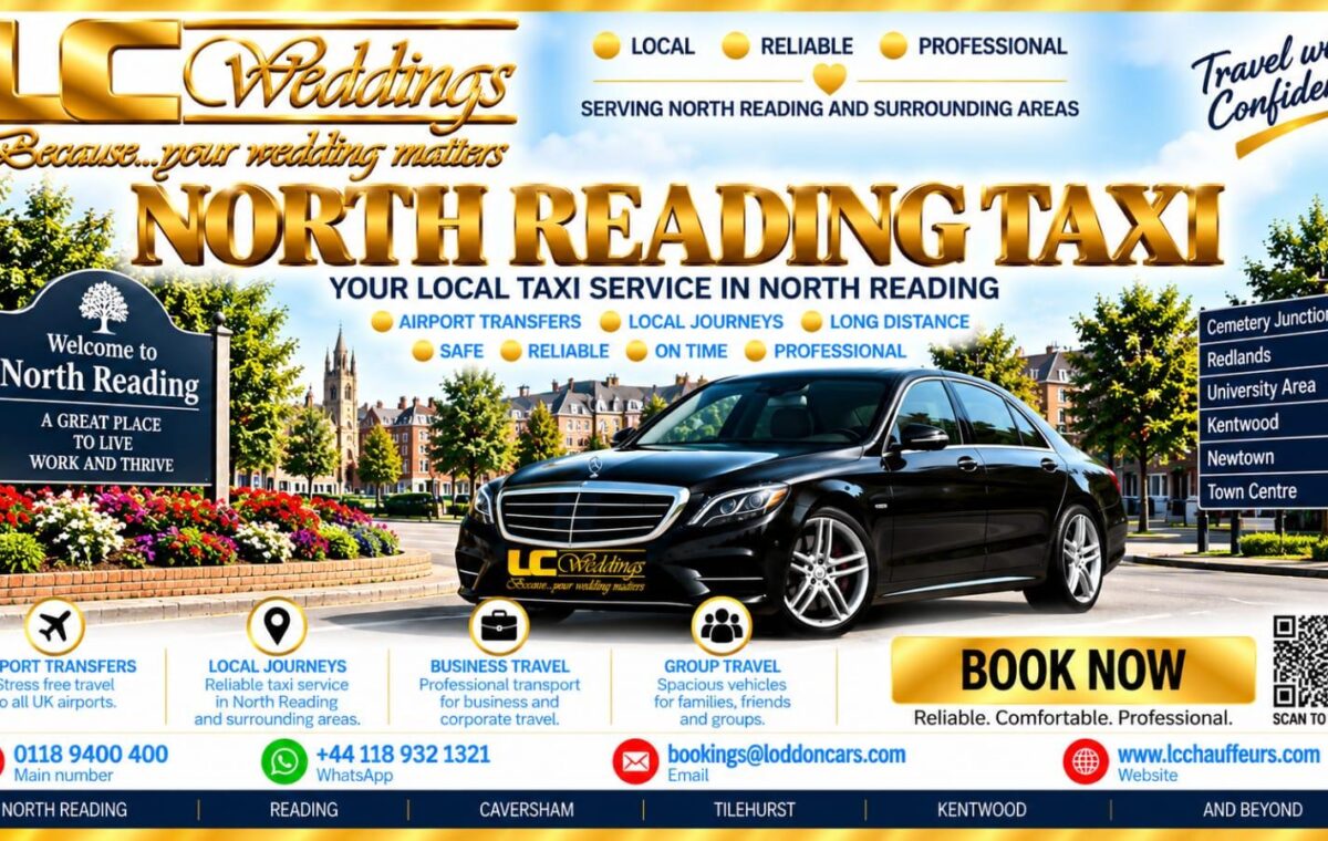 North Reading taxi for local and wedding transport
