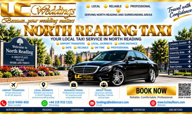 North Reading taxi for local and wedding transport