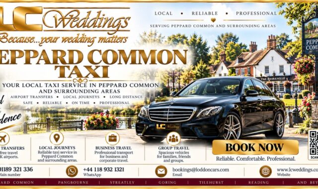Peppard Common taxi for local and wedding transport