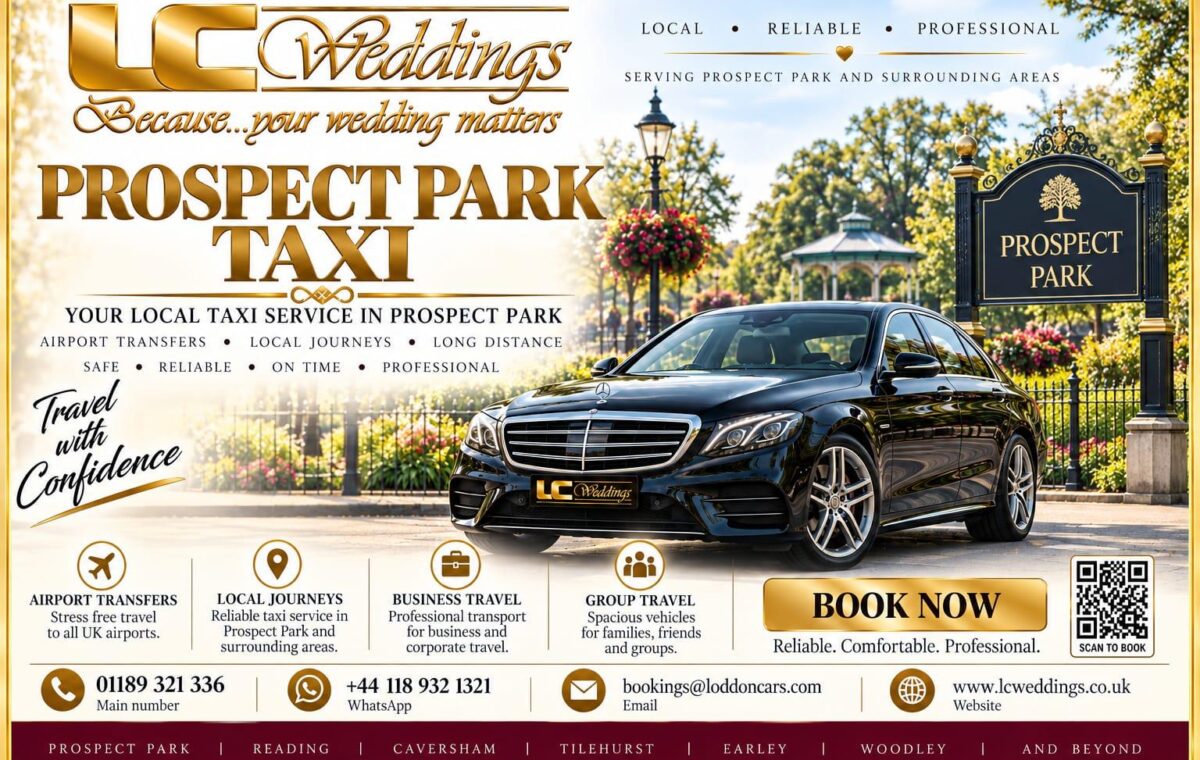 Prospect Park taxi for local and wedding transport