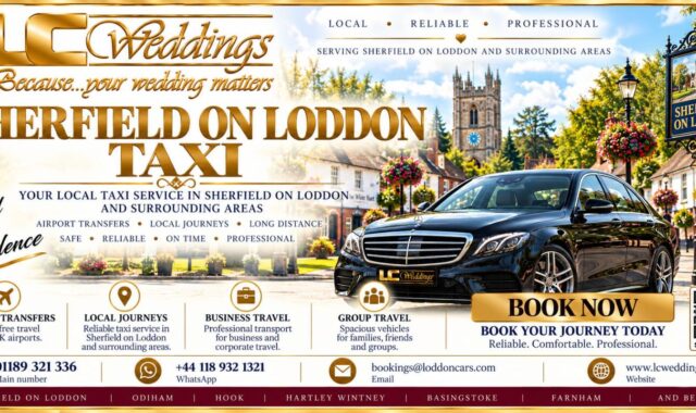 Sherfield on Loddon taxi for local and wedding transport