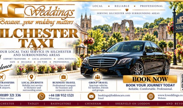 Silchester taxi for local and wedding transport