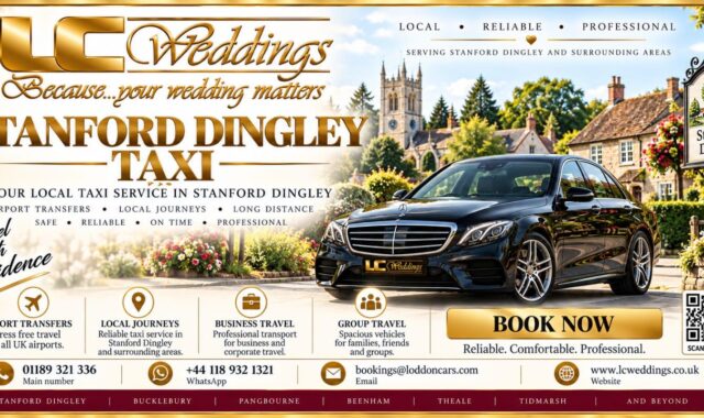 Stanford Dingley taxi for local and wedding transport