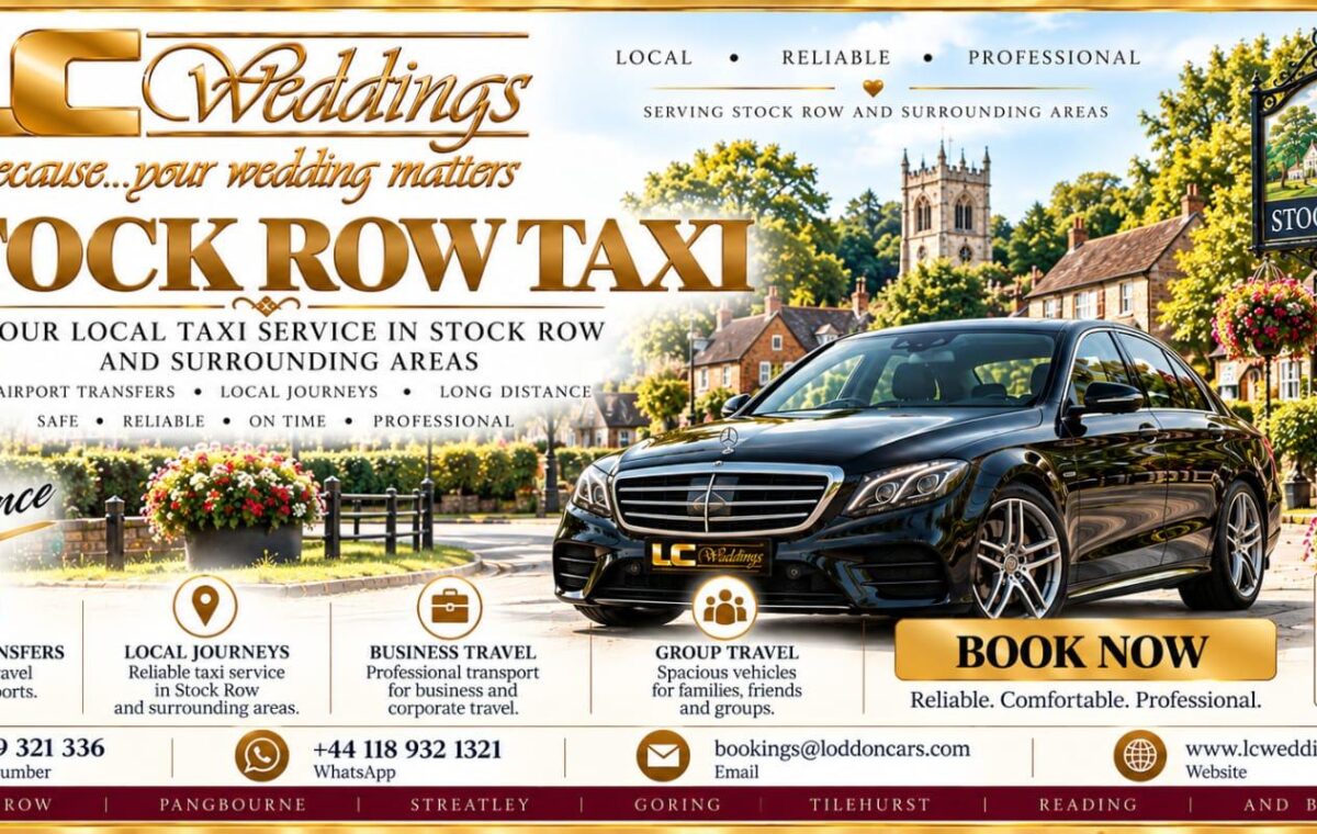 Stoke Row taxi for local and wedding transport