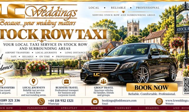 Stoke Row taxi for local and wedding transport