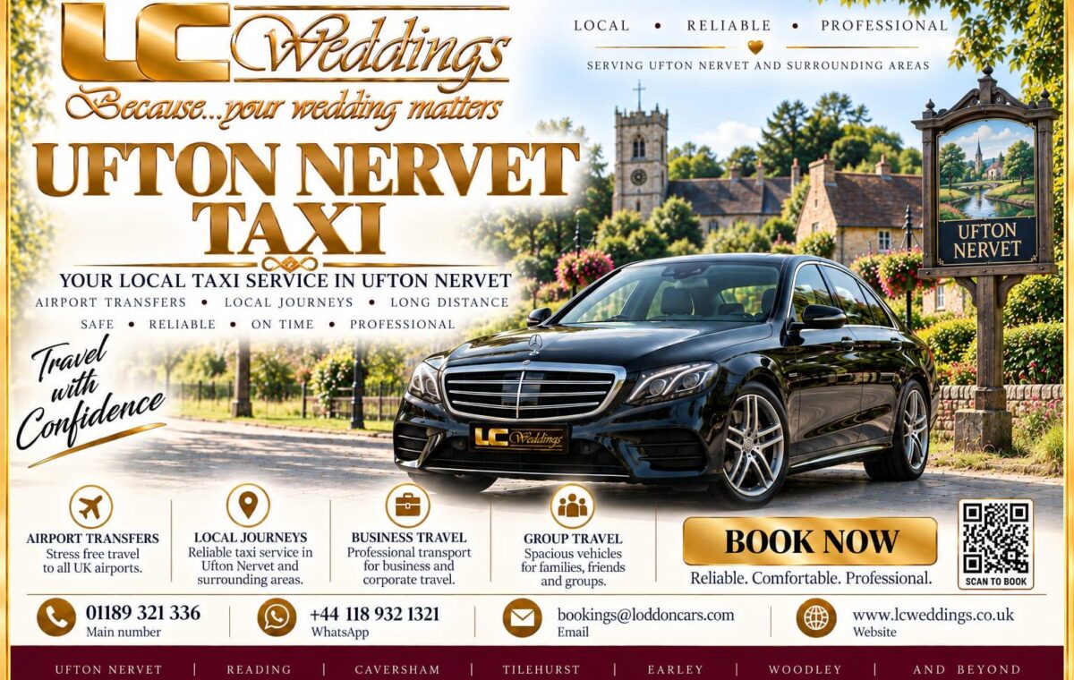 Ufton Nervet taxi for local and wedding transport
