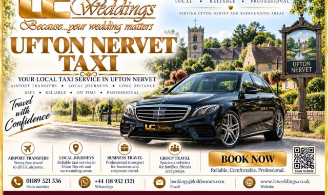 Ufton Nervet taxi for local and wedding transport