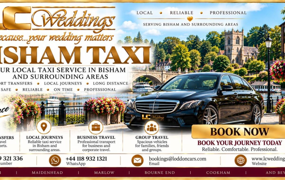 Bisham taxi for local and wedding transport