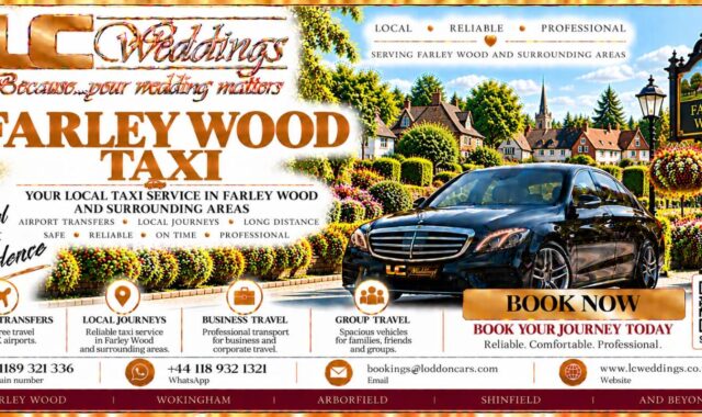 Farley Wood taxi for local and wedding transport