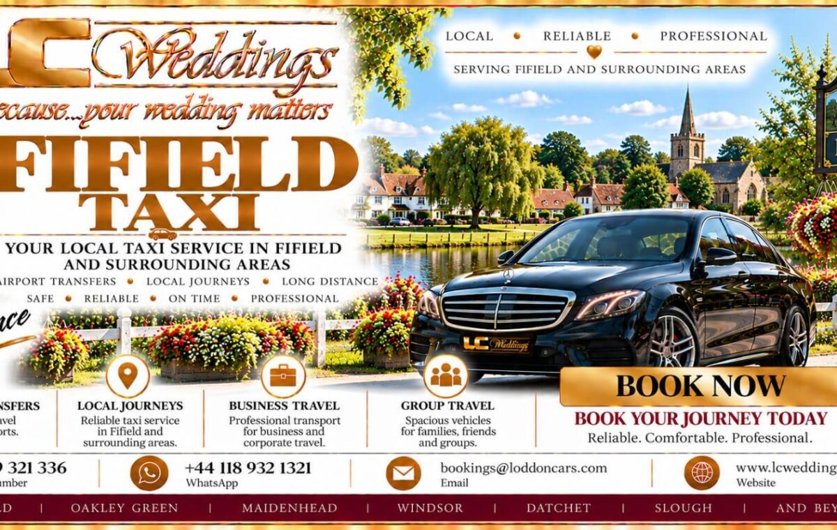 Fifield taxi for local and wedding transport