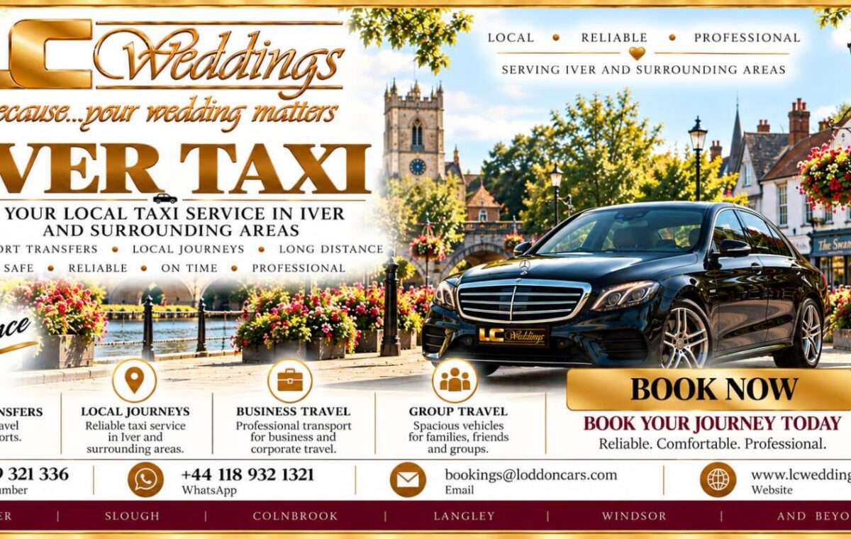 Iver taxi for local and wedding transport