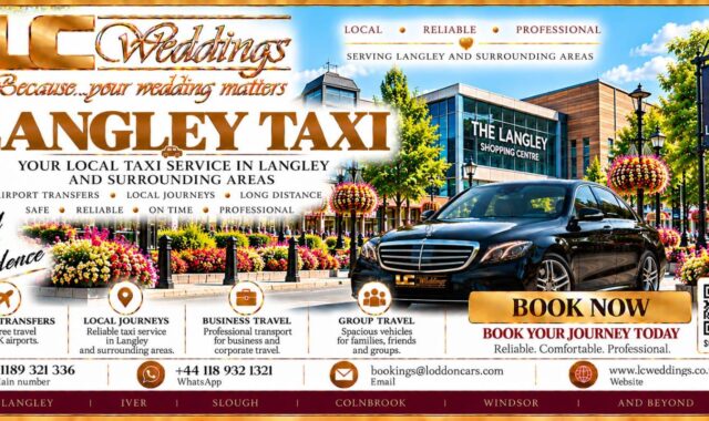 Langley taxi for local and wedding transport